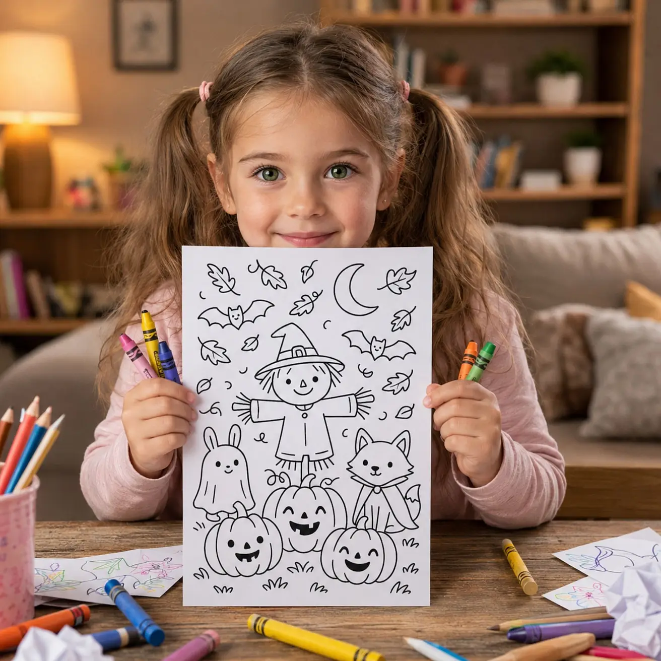 25+ Halloween Coloring Pages Printable – Halloween Coloring Book for Kids & Adults PDF