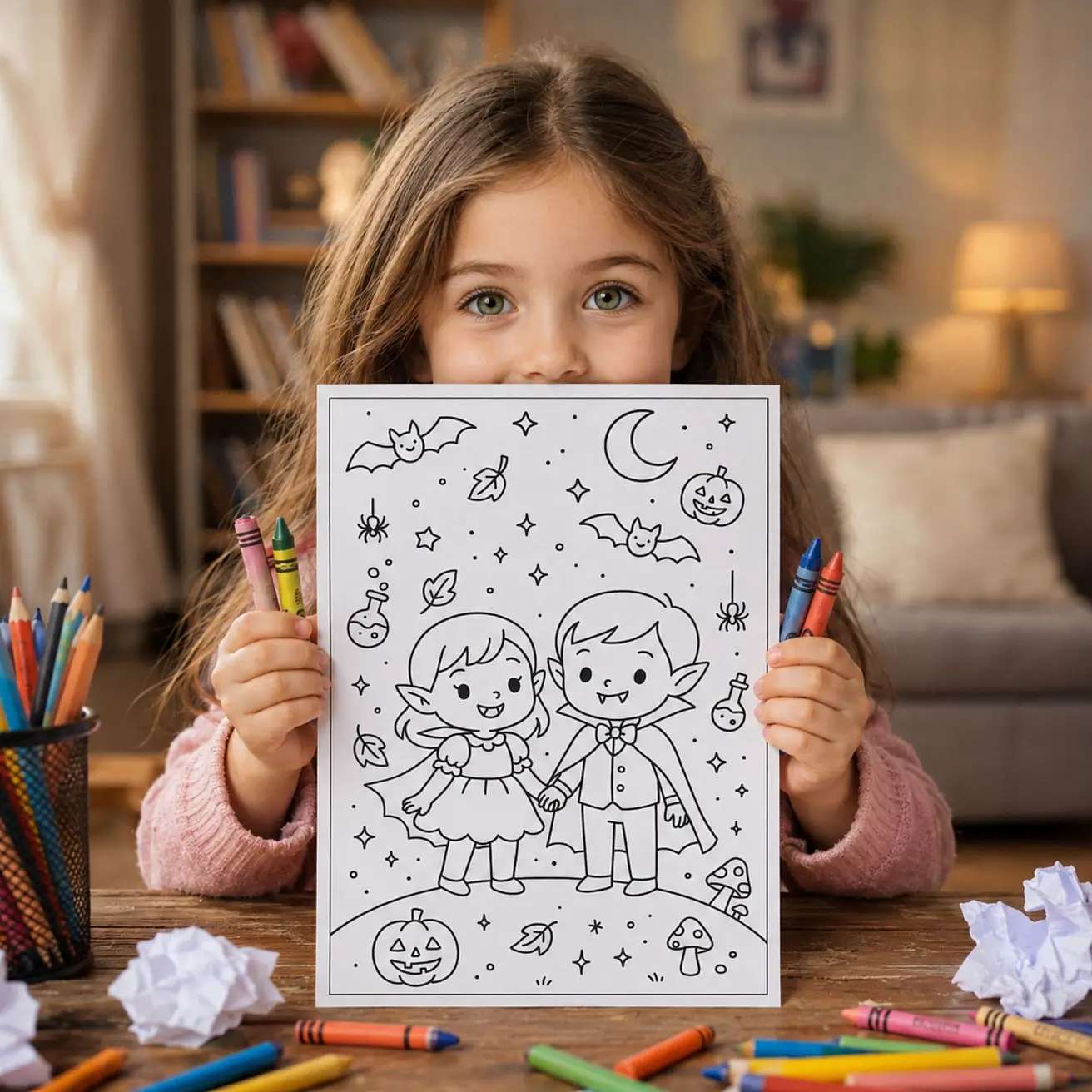 25+ Vampire Coloring Pages for Adults and Teens - Spooky Gothic Printable Coloring Book PDF