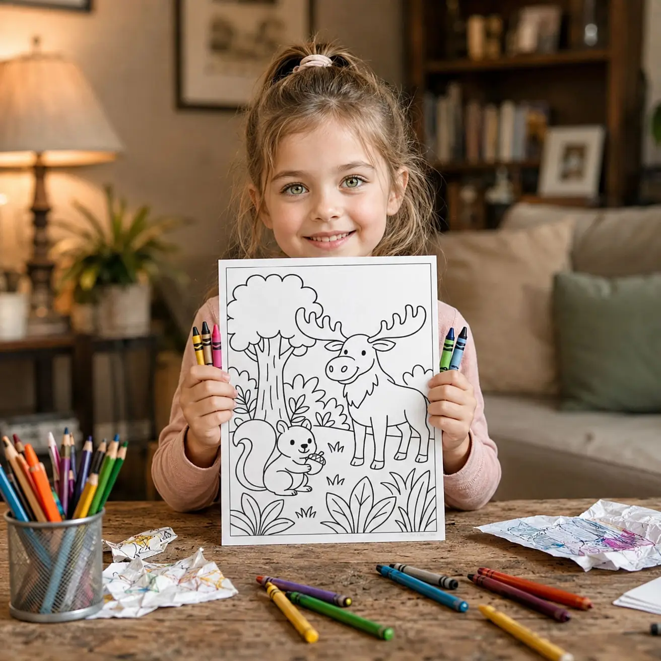 25+ Wild Animal Coloring Pages Printable PDF for Kids