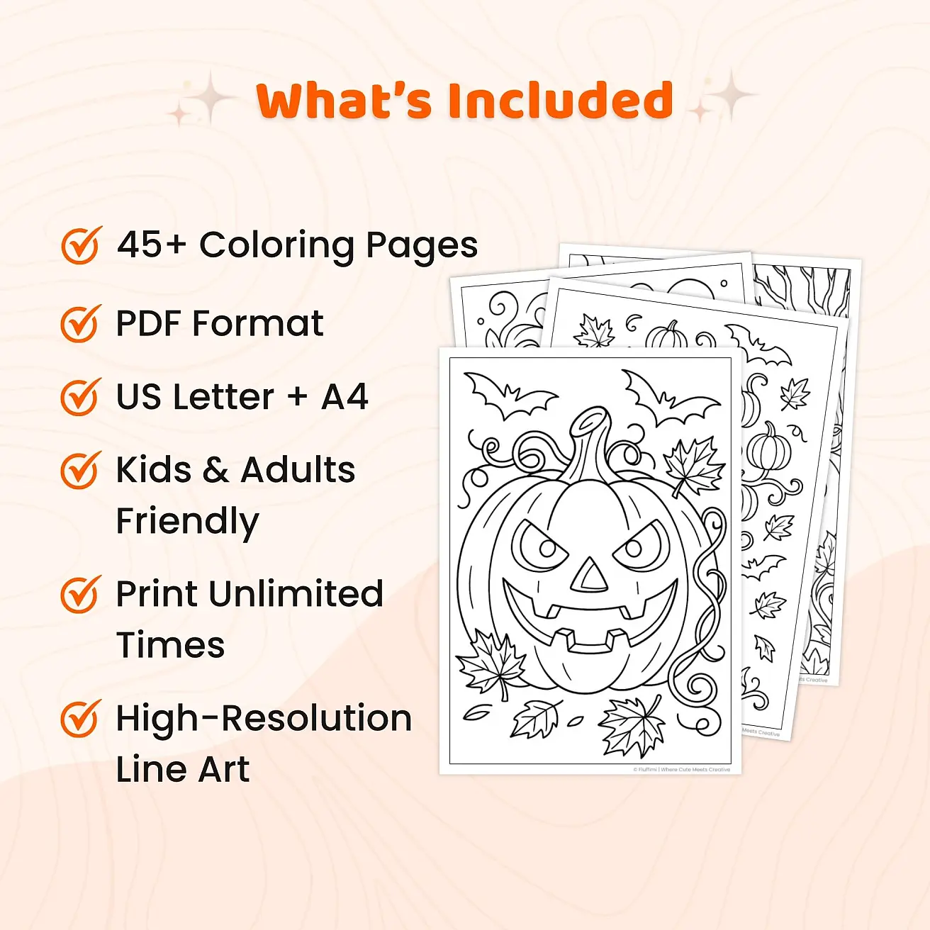 30+ Pumpkin Coloring Pages for Kids and Fall Activities