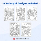 30+ School Friends Coloring Pages for Adults – Friendship, Student Life & Classroom Printable Coloring Book PDF
