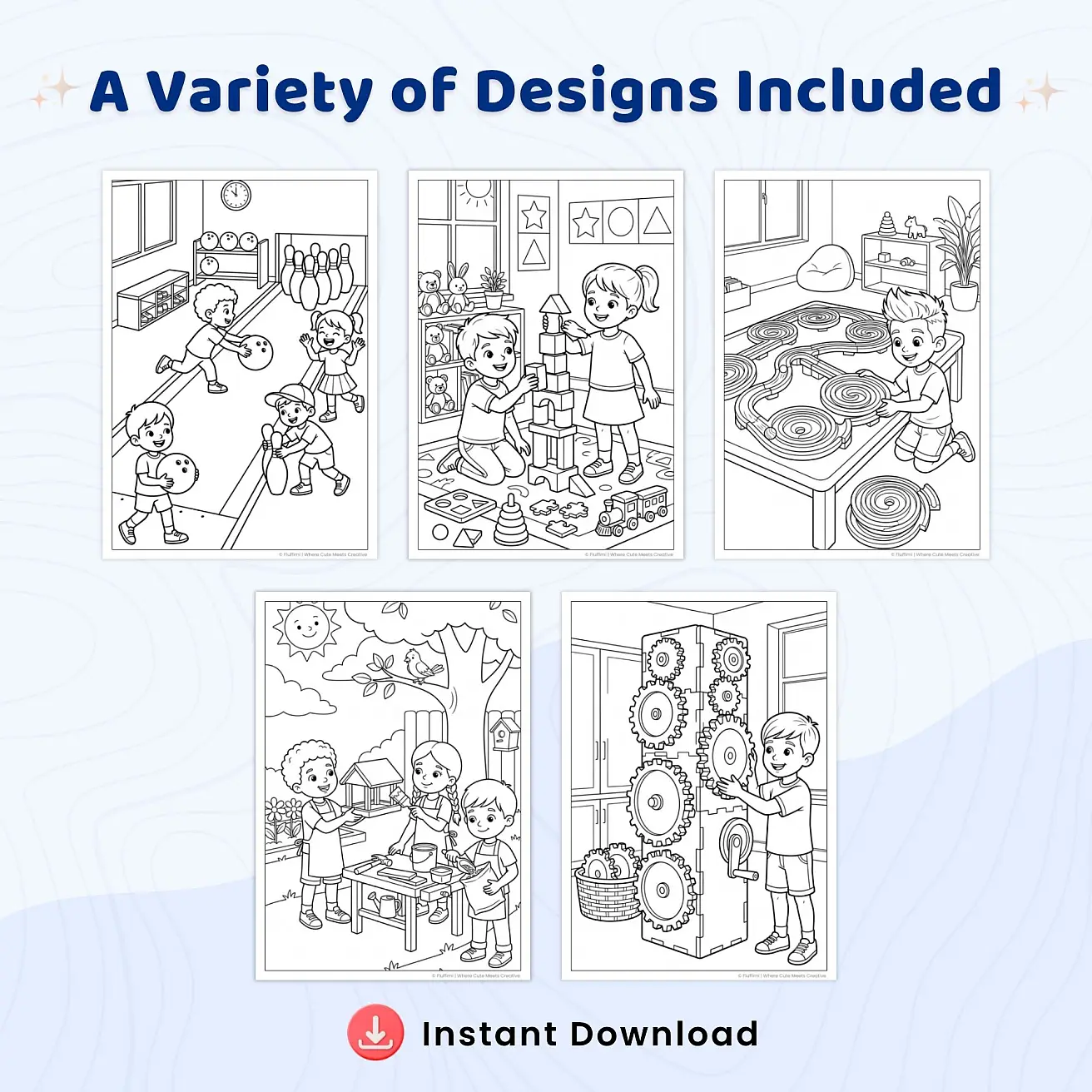 Free Learning Fun Coloring Pages for Kids - Educational STEM Activity Printables