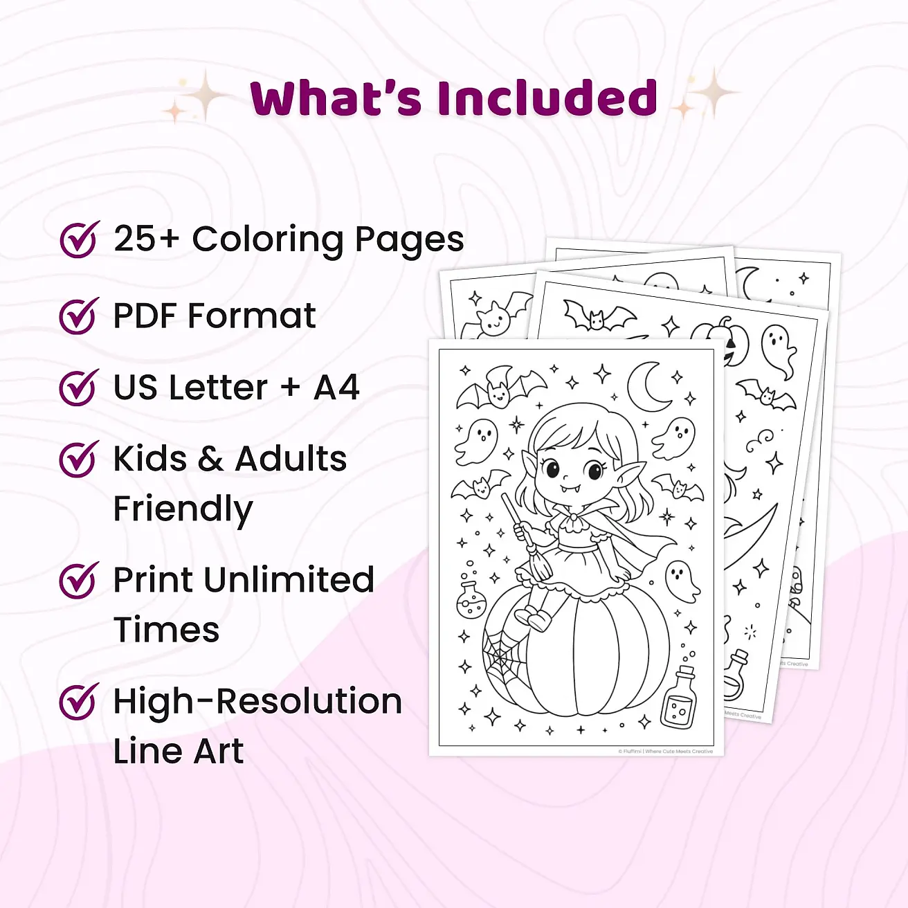 Free Vampire Coloring Pages - Cute and Scary Gothic Printables