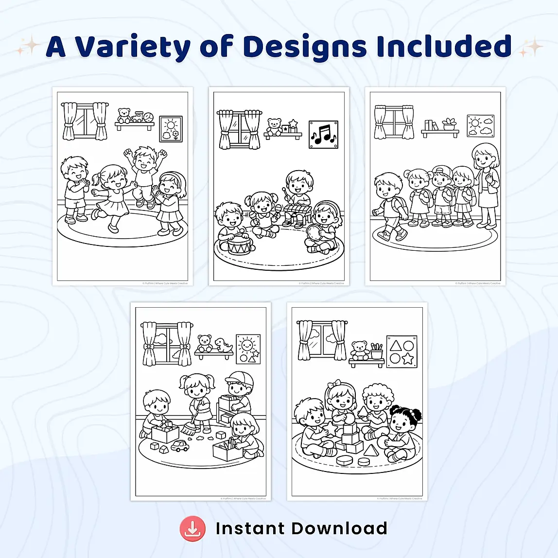 35+ Beach and Sunshine Days Coloring Pages, Kids Summer Beach Activities Coloring Book PDF