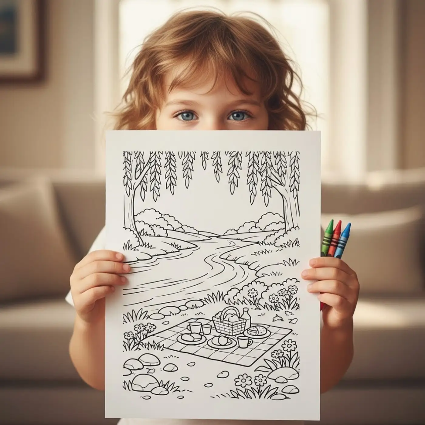 55+ Spring Scenery Coloring Pages – Scenic Nature Landscapes and Countryside Designs Printable PDF