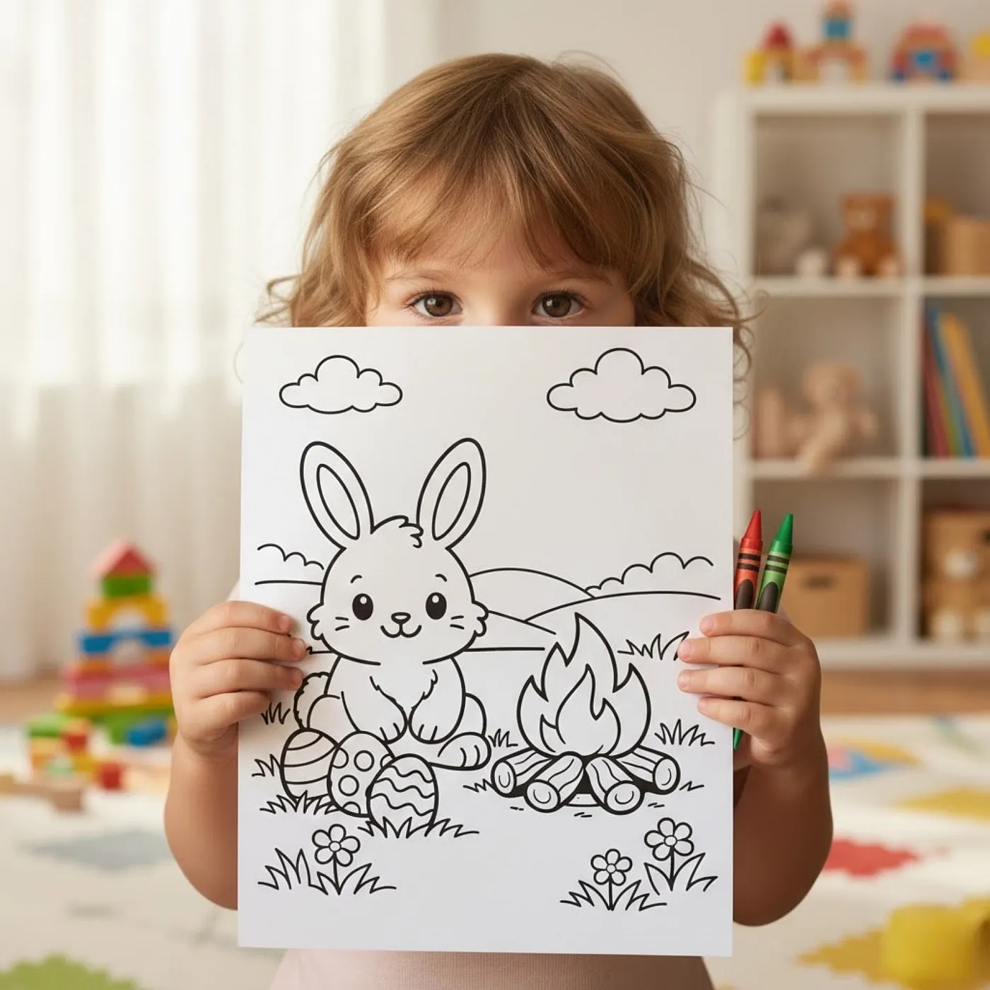 45+ Easter Bunny Coloring Pages for Kids – Cute Baby Bunny, Easter Egg & Spring Activity Sheets