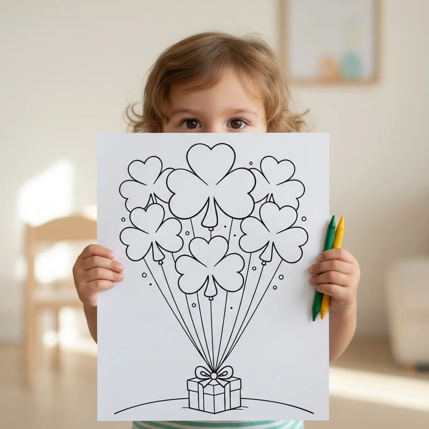30+ Lucky Clover Coloring Pages Printable PDF Bundle