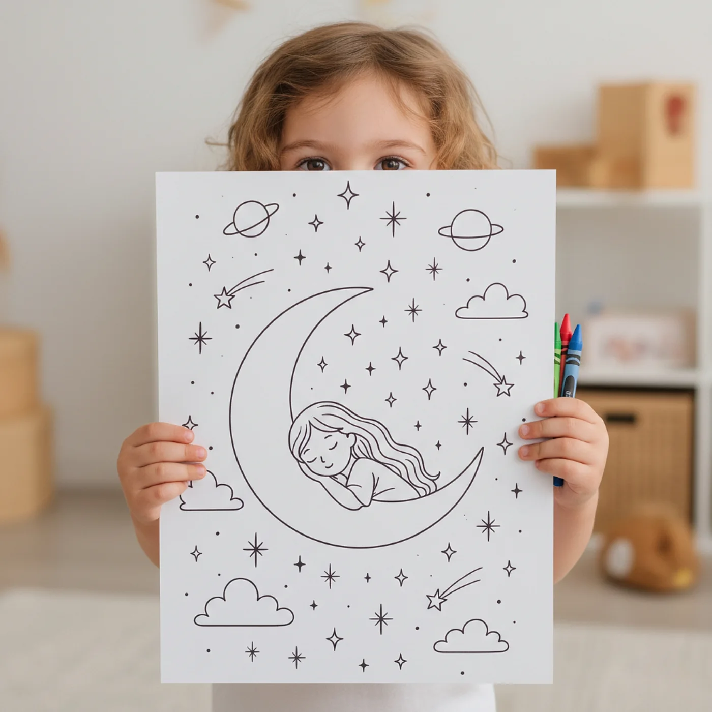 45+ Aesthetic Coloring Pages Bundle – 45+ Cozy Fantasy Rooms & Whimsical Home Scenes