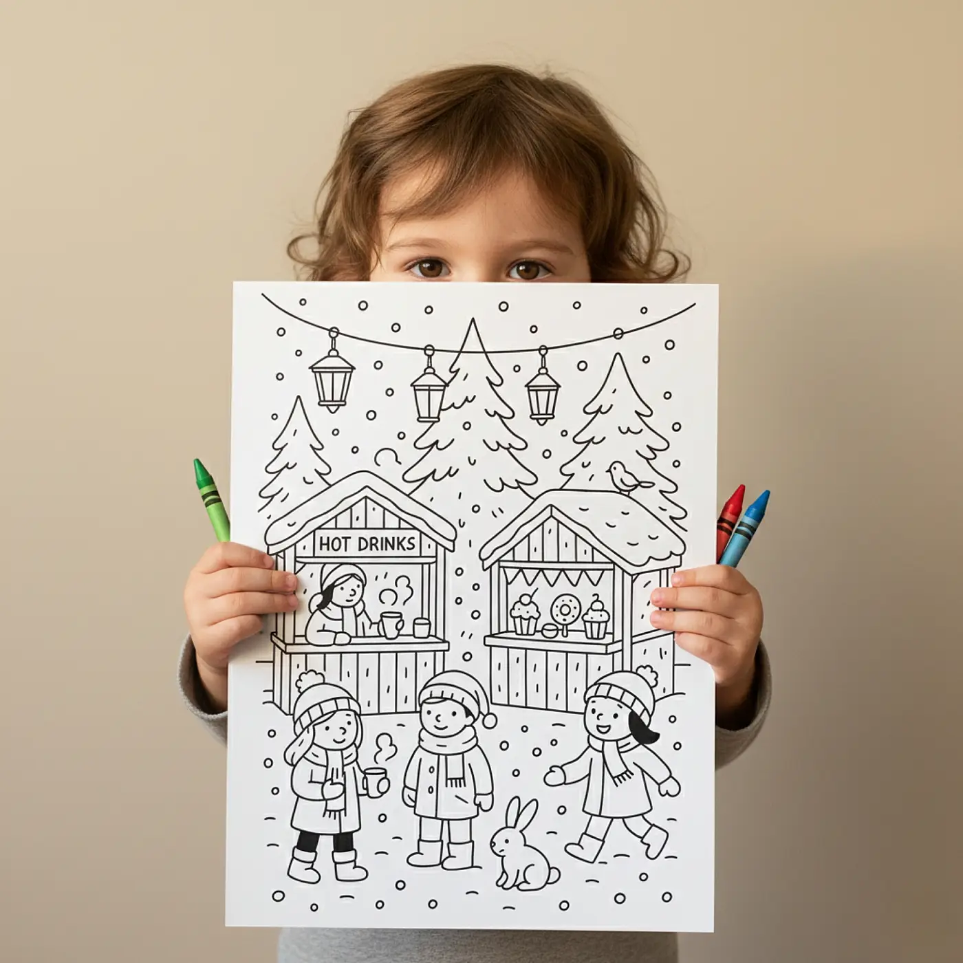 40+ Printable Winter Coloring Pages for Kids, Teens & Adults