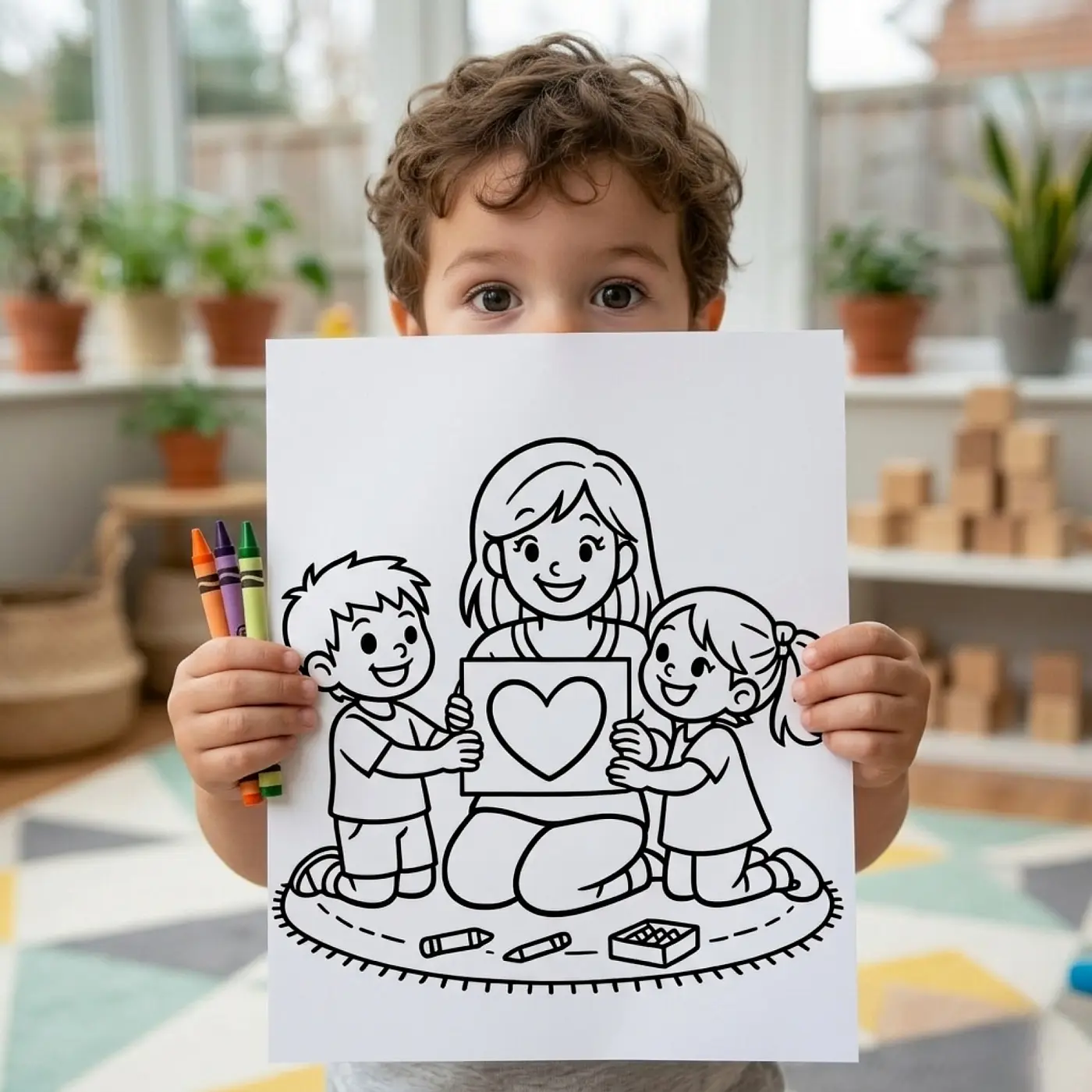 40+ Mother's Day Special Moments Coloring Pages – Mom and Kids Family Activity Coloring Book
