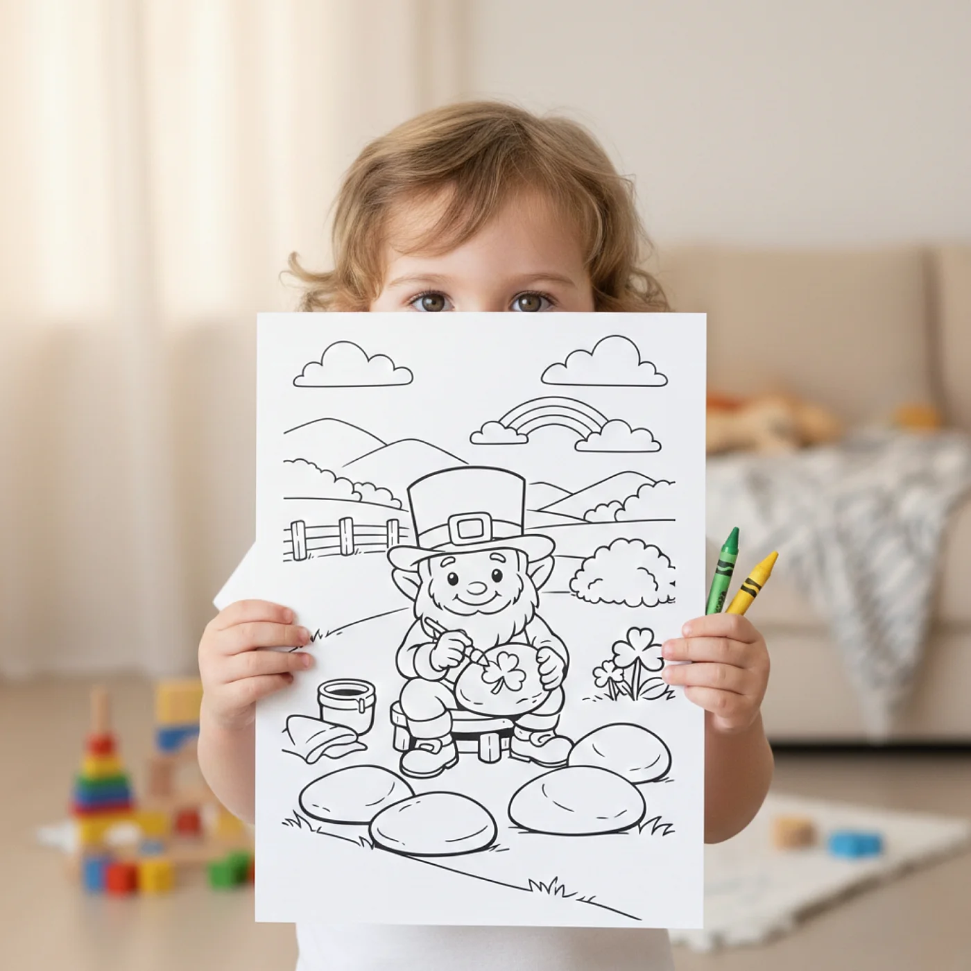 55+ St. Patrick's Day Coloring Pages for Kids, Leprechaun & Shamrock Coloring Book