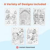 40+ Printable Winter Coloring Pages for Kids, Teens & Adults