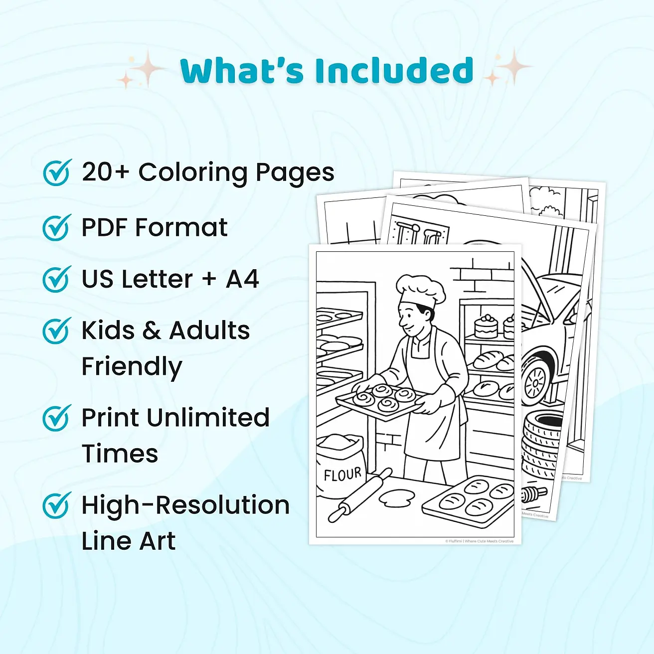 20+ Labor Day Coloring Pages Printable for Kids & Adults