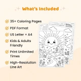 Free Sunshine Coloring Pages for Adults