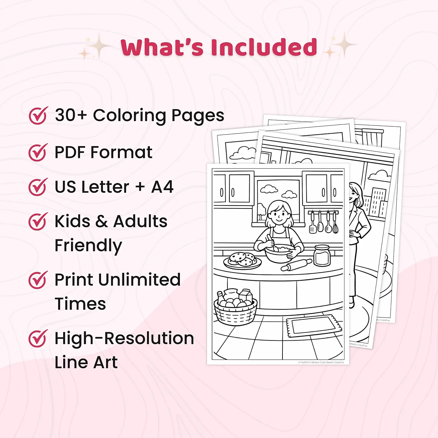 30+ Women’s Day Coloring Pages, Inspirational Women Sheets, Girl Power & Empowering Female Designs