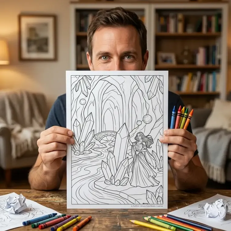 Freebie Magical Gothic Fairytale Coloring Pages