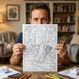 Freebie Magical Gothic Fairytale Coloring Pages