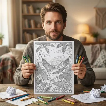 Freebie Tropical Hawaii Coloring Pages