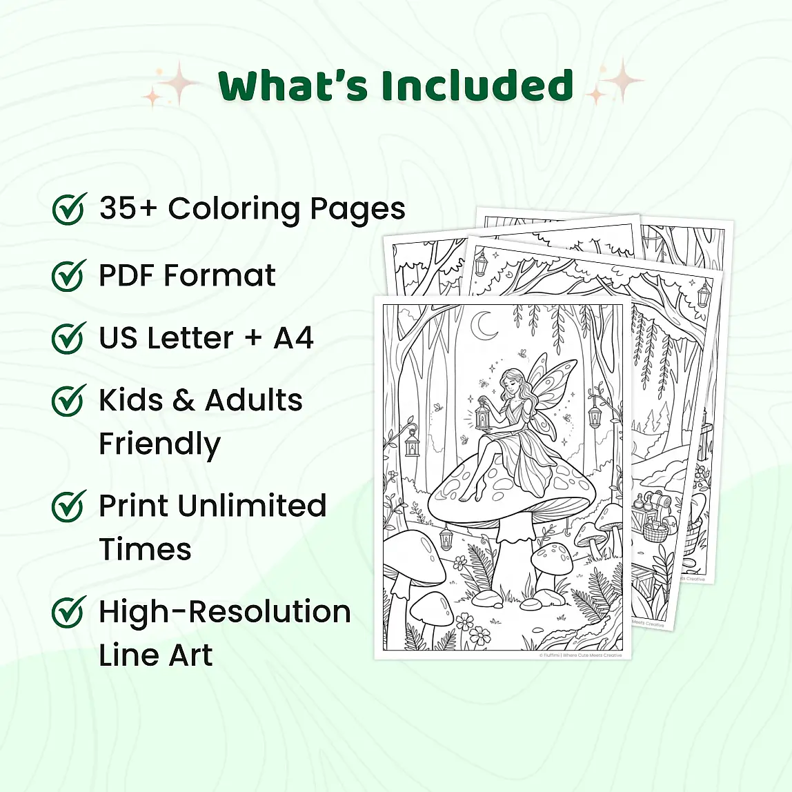 35+ Enchanted Forest Coloring Pages – Magical Woodland Adventures & Fantasy Landscape Designs