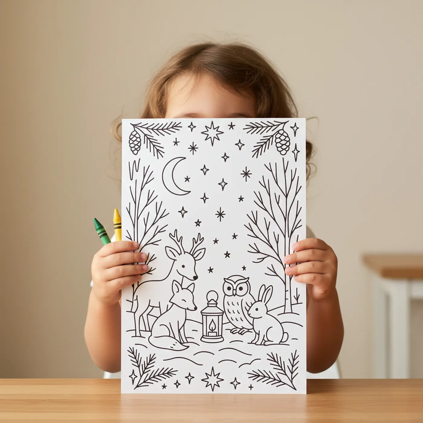 30+ Winter Animals Coloring Pages Printable PDF for Kids & Adults