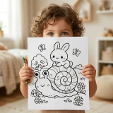 40+ Magical Spring Forest Coloring Pages – Woodland Animals & Enchanted Fantasy Nature Scenes