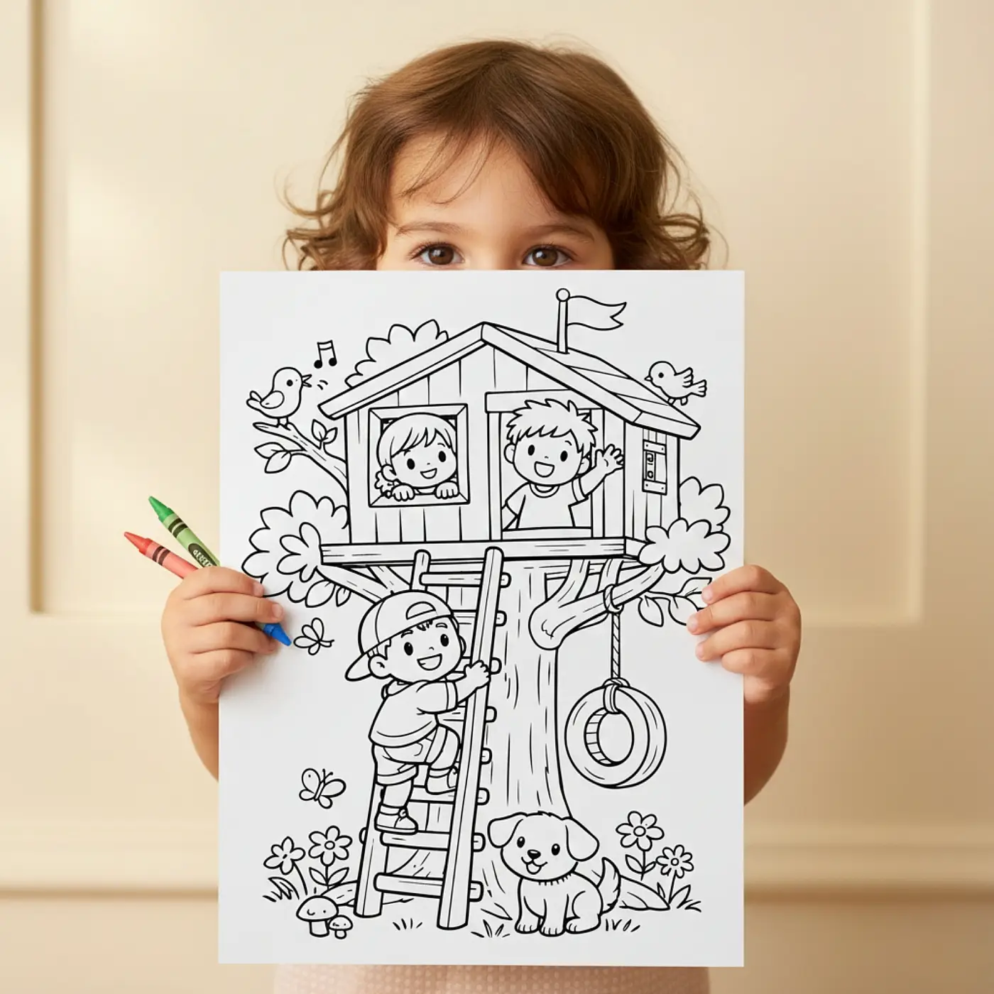 50+ Friends Coloring Pages for Kids – Friendship Coloring Book Printable PDF