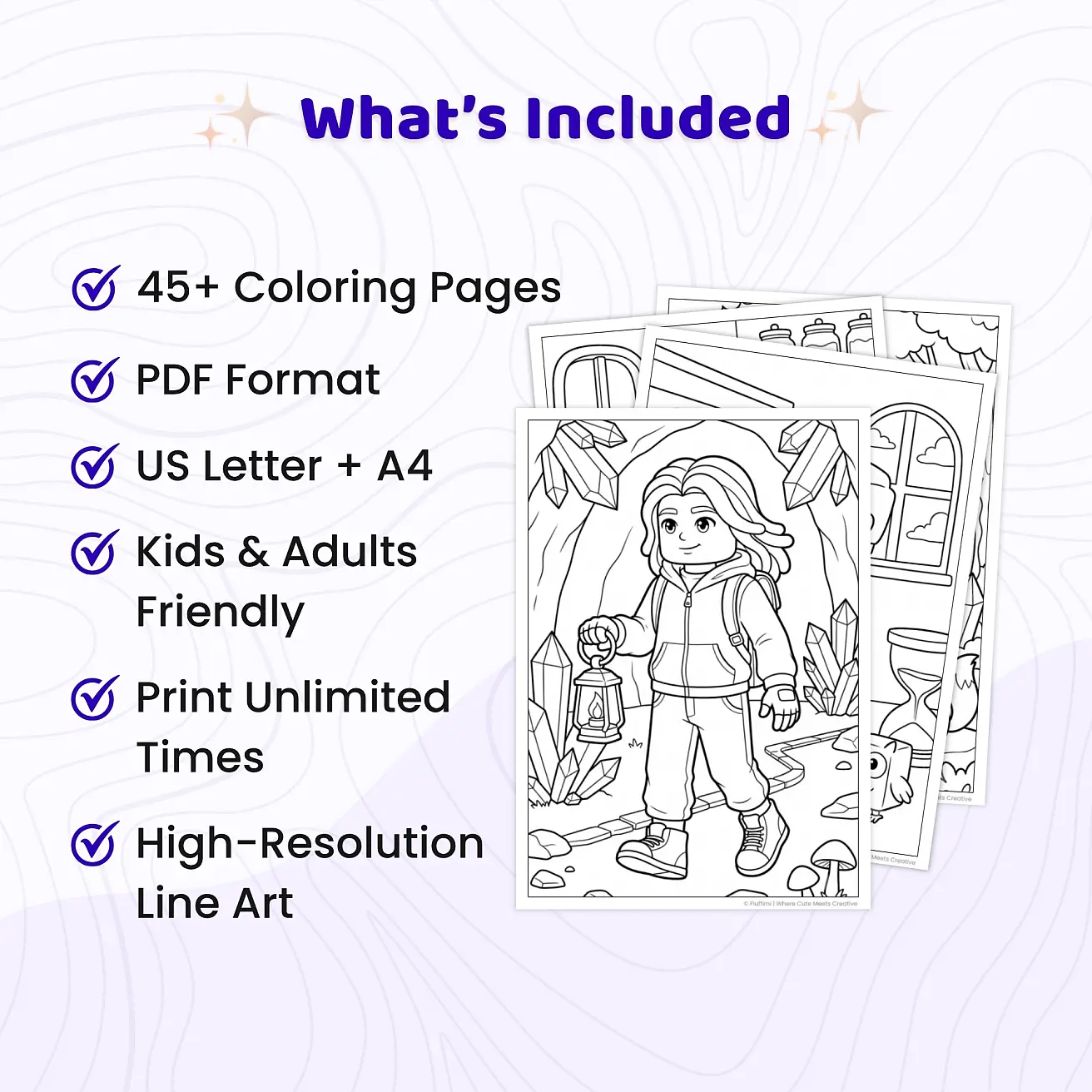Free Roblox Coloring Pages for Kids – Printable Gaming Activity Sheet PDF