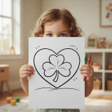30+ Shamrock Coloring Pages – Lucky Four Leaf Clover & St. Patrick’s Day Coloring Sheets