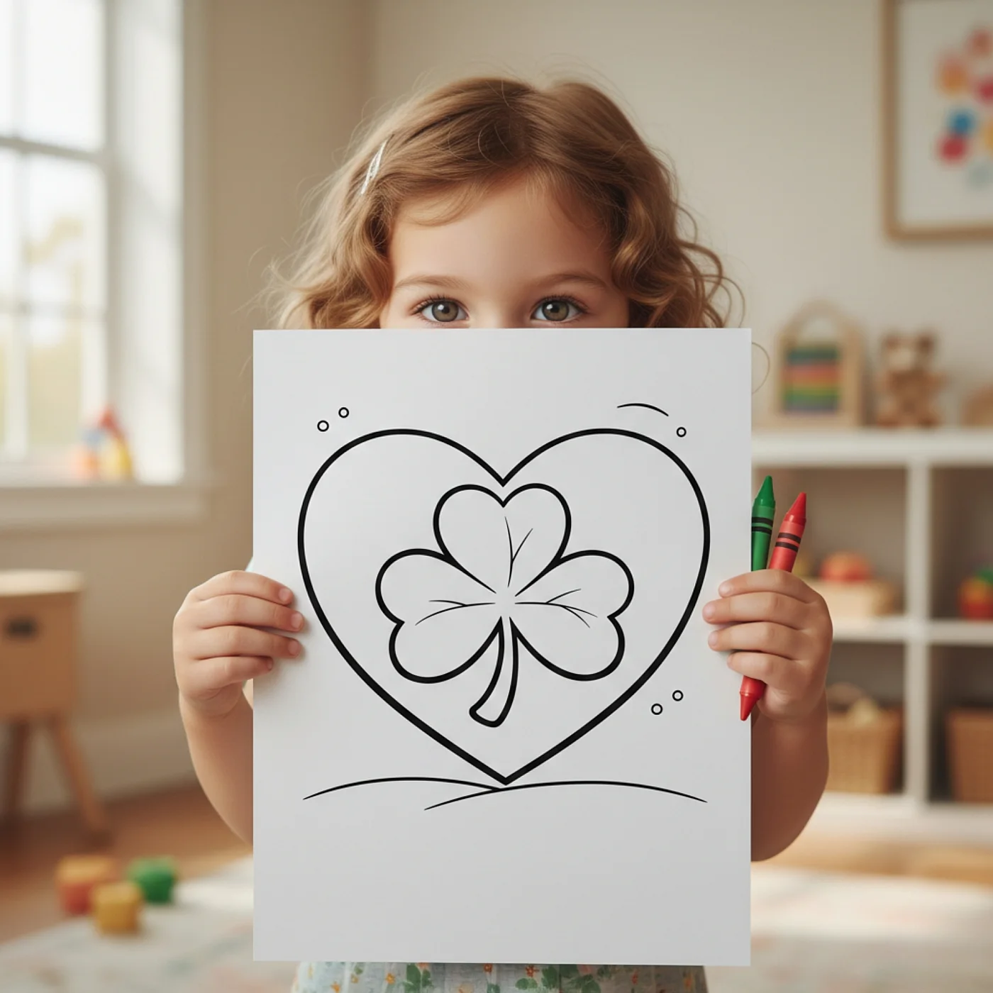 30+ Shamrock Coloring Pages – Lucky Four Leaf Clover & St. Patrick’s Day Coloring Sheets