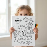 45+ Dragon Coloring Pages Printable PDF, Cute Baby Dragons & Fantasy Dragon Coloring Book for Kids and Adults