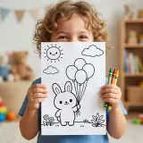 35+ Sunny Spring Days Coloring Pages, Kids Outdoor Fun Activities, Nature and Springtime Coloring Book PDF