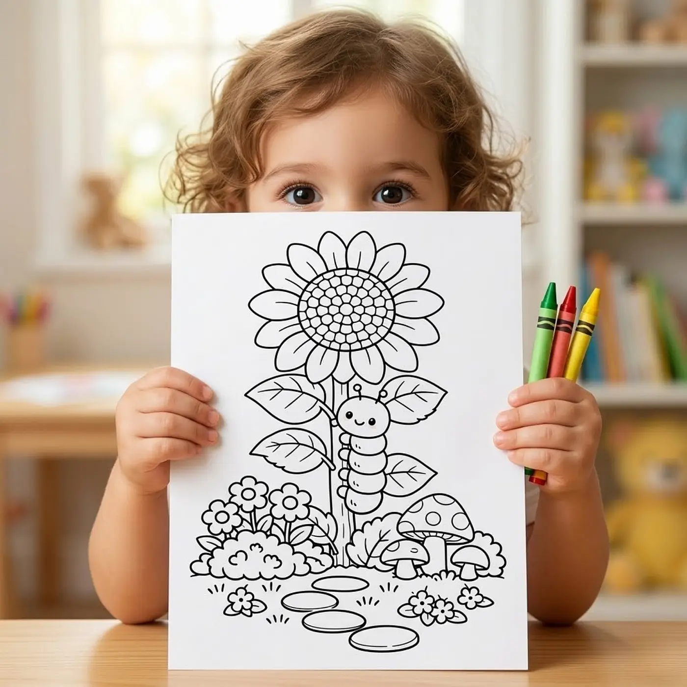 25+ Tiny Garden Creatures Coloring Pages – Cute Garden Critters, Bugs, Insects & Fairy Garden Scenes