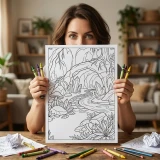 Freebie Enchanted Forest Adventures Coloring Pages
