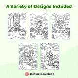 Leprechaun Coloring Pages – 50+ St. Patrick’s Day Printable Coloring Sheets for Kids